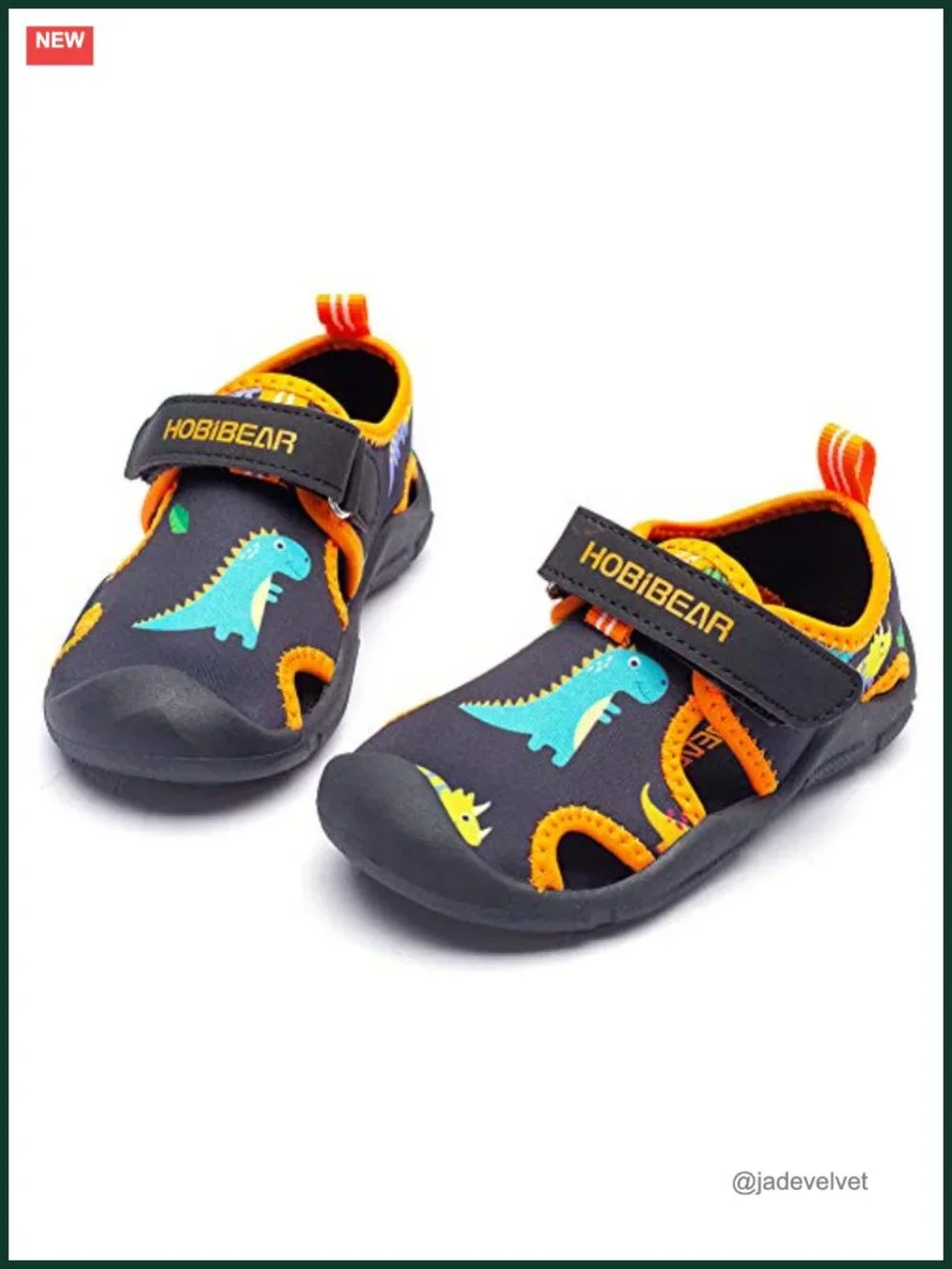 Quick-Dry Water Shoes with Hook-and-Loop Closure